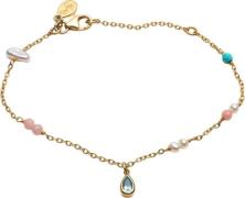 With love darling Water Drop Gaia Bracelet ONE SIZE - Kædearmbånd Med ...