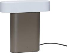 Hübsch Sleek Table Lamp Brown/light Grey Str H 25cm - Bordlamper hos M...