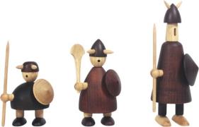 Andersen - Furniture The Vikings of Denmark Set of 3 Træ - Figurer hos...