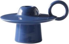 &Tradition Momento Candleholder Jh39, Azure 0008 - Kronelysestager hos...