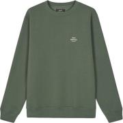 Mads Nørgaard - Copenhagen Standard Crew Logo Sweat Mand Grøn Sweatshi...