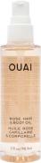 Ouai Rose Hair & Body Oil 100 ml - Cremer hos Magasin