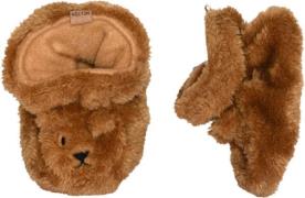 Melton Bear Fluffy Slippers Apple Cinnamon Hjemmesko Str 20/21 - hos M...