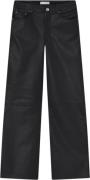 2NDDAY 2ND Loke Classic Leather Kvinde Meteorite (Black) Wide Jeans St...