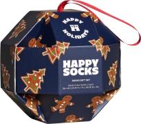 Happy Socks 1pack Gingerbread Cookies Socks Gift Set 41-46 - Ankelømpe...