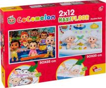 COCOMELON Cocomelon 2x12. 50x35cm - Puslespil hos Magasin