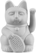 Donkey Vinkende Kat Maneki-neko - Mini Lucky Cat Grey Grå - Figurer ho...