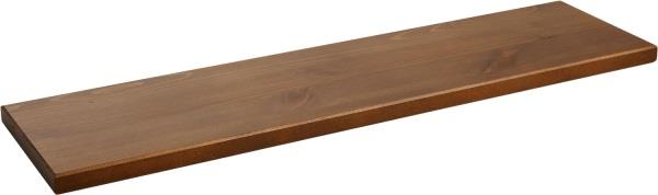 RECOLLECTOR Floating Wooden Shelves Dark Coco Str B60cm x H1,5cm x D15...