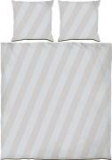 Mette Ditmer Diagonal bed set Light Blue , Sand Str 140x200, 60x63 CM ...