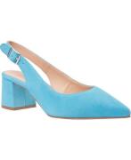 Gardenia Cupiter Goat Suede Kvinde Blue Pumps & Stiletter Str 40 - Læd...