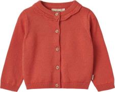 Wheat Strik Cardigan Amy Str 2 år / 92 cm - Candy Red Toppe hos Magasi...