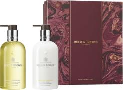 Molton Brown Orange & Bergamot Hand Duo Julegaveæske 2 x 300 ml - Hudp...