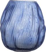 Bloomingville Leyla Vase, Bl, Glas Bl Str ¯20,5xH22,5 cm - Vaser Glas ...