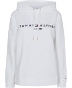 Tommy Hilfiger Heritage Hilfiger Hoodie LS Kvinde White Hættetrøjer St...