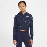 Nike Sportswear Cropped French Terry Hættetrøje 137-147 / M - Sweatshi...