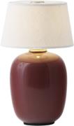 Audo Copenhagen Torso Table Lamp, Portable, Ø11,7, Brun Str H:19,6 cm,...