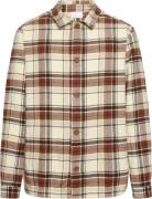 Knowledge Cotton Apparel Big Checked Heavy Flannel Overshirt Gots/vega...