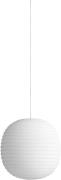 New Works Lantern Pendant Ø20 Frosted White Str Ø20 cm - Pendler Glas ...