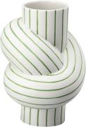 Rosenthal Vase 12cm, Apple, Node Stripes Hvid - Vaser hos Magasin