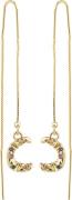 Pilgrim Remy Recycled Chain Earrings Goldplated one size - Ørehænger h...