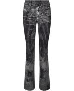 Diesel Pretty Trousers Kvinde 9xxa Flared Jeans Str 40 - hos Magasin