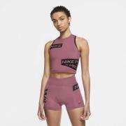 Nike Performance Cropped Traeningstop L - Tanktoppe Polyester hos Maga...