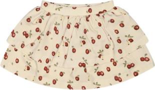 PETIT PIAO Skirt Printed Str 92 cm - Apple Aop Nederdele hos Magasin