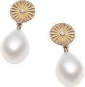 With love darling Global Goal #9: Pearl Earrings, Vermeil (925 Sterlin...