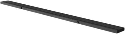 Moebe Gallery Shelf, 115, Black 100% Black Str H 1,9 x W 8 x D 115 cm ...