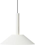 NINE Hook Pendant Small White 0008 - Pendler Stål hos Magasin