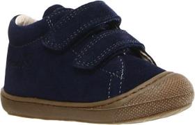 Naturino Cocoon VL Navy Suede Blue Begyndersko Str 21 - Læder hos Maga...