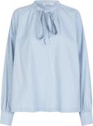 Masai Copenhagen Madortea Kvinde Blue Toppe Str M/LOOSE - Bomuld hos M...