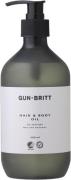 GB by Gun-Britt Hair & Body Oil Svane og Allergy Mærket 500 ml - Creme...