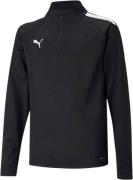 Puma Teamliga 1/4 zip Trøje 128 - Træningøjer hos Magasin