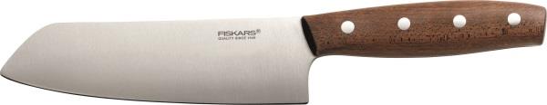 Fiskars Norr Santokukniv 16 cm. Brun Str 16 cm - Kokkeknive Træ hos Ma...