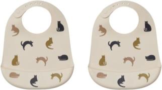 Liewood Tilda Silicone Bib 2pack One Size - Hagesmække hos Magasin