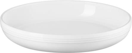 Le Creuset Coupe Pastatallerken 22cm White White Str 22 cm - Dybe Tall...