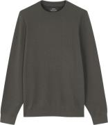 Mads Nørgaard - Copenhagen Tight Cotton Emil Knit Mand Grøn Sweaters S...