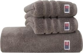 Lexington Original Towel Shadow Shadow Gray Str 30x50 - Håndklæder hos...