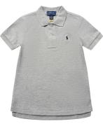 Polo Ralph Lauren The Iconic Mesh Polo Shirt Str 4 År - Grå Poloer Bom...