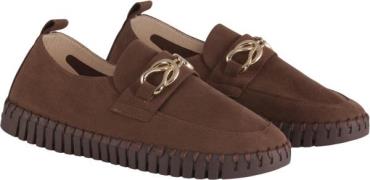 ILSE JACOBSEN Tulip3976 Kvinde Brown Brown Loafers Str 40 - hos Magasi...