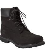 TIMBERLAND "6"" Premium Boot" Kvinde Sort Vinterstøvler Str 36 - hos M...