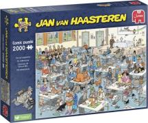 Jan Van Haasteren puslespil Kattenshow 2000 pcs - Puslespil hos Magasi...