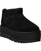 UGG W Cl Ultra Miniplatf Kvinde Black Vinterstøvler Str 36 - hos Magas...