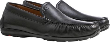 Lloyd Emilio Mand Black Loafers Str 43 - Læder hos Magasin