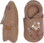 Melton Winter Rose Wool Slippers Fawn Hjemmesko Str 26/27 - Uld hos Ma...