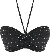 Freya Jewel Cove Padded Bandeau bra As7233blk Bikinitoppe Str D 80 - h...