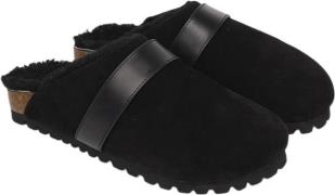 Lovelies Chirripo Closed Curly Shearling Kvinde Black / Black Slip-ins...