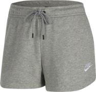 Nike Sportswear Essential Shorts Kvinde Grey Sweatshorts Str L - Bomul...