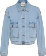 My Essential Wardrobe Laramw 115 Jacket Kvinde Light Blue Wash Denimja...